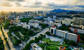 黎明自考综合校园风景